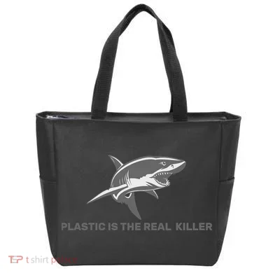 Plastic is the Real Killer Tote Bag