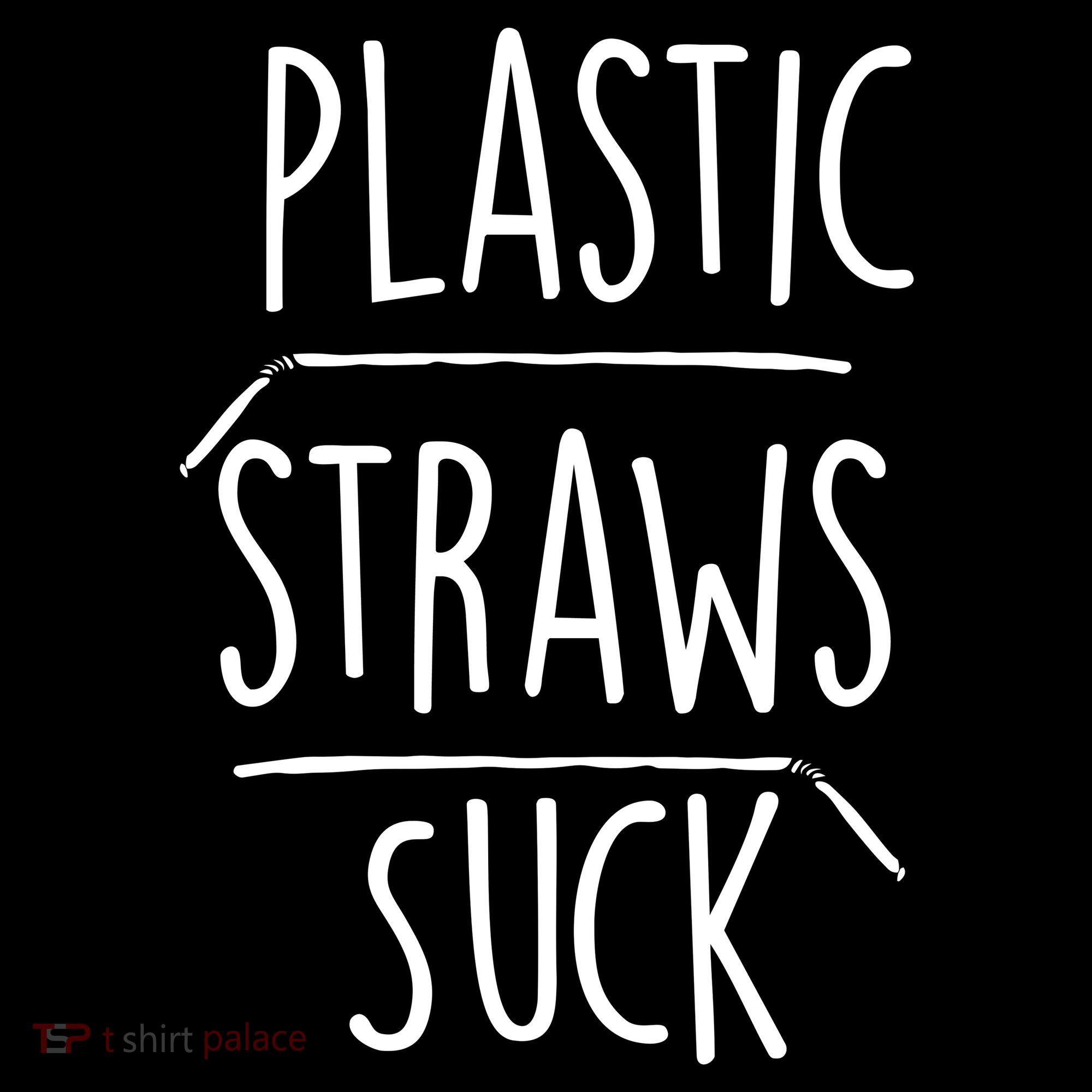 Plastic Straws Suck Ornament