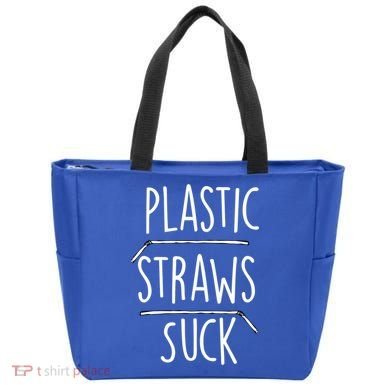 Plastic Straws Suck Tote Bag