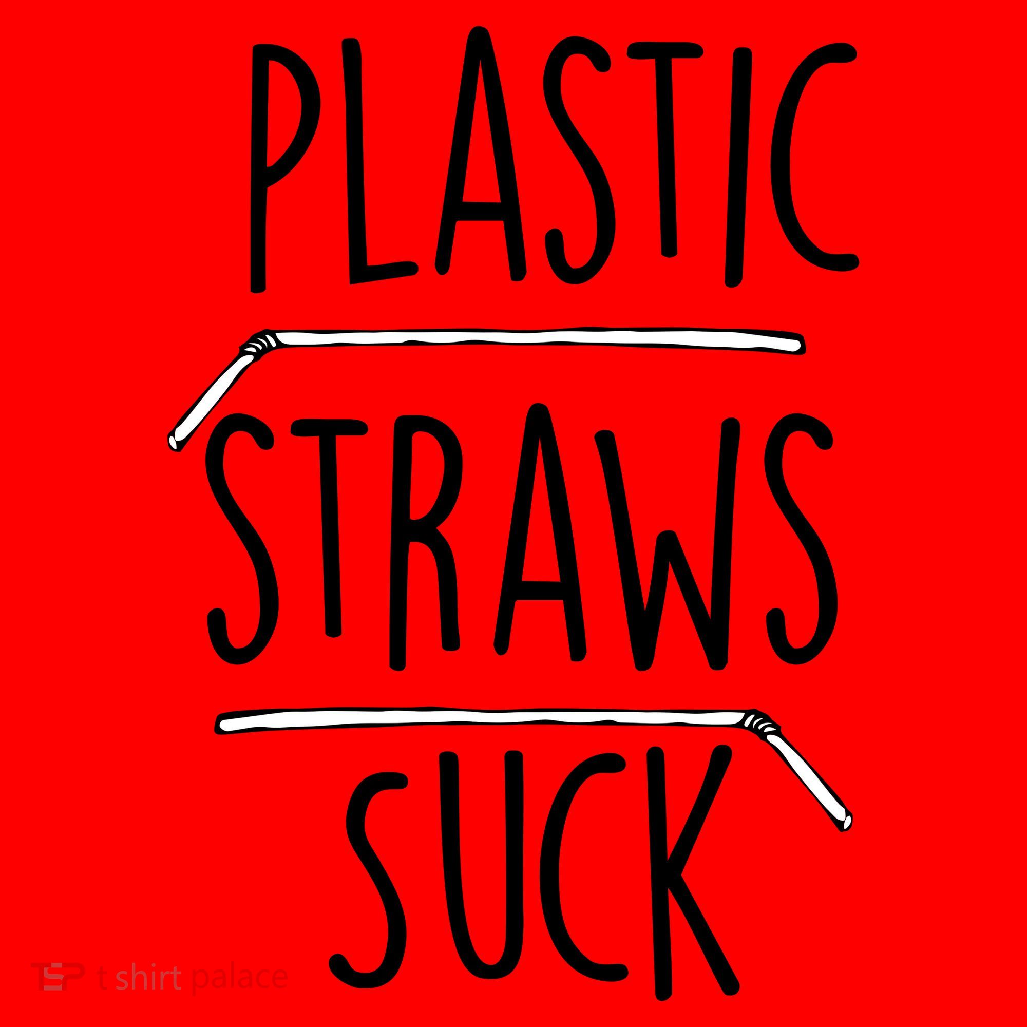 Plastic Straws Suck Santa Hat