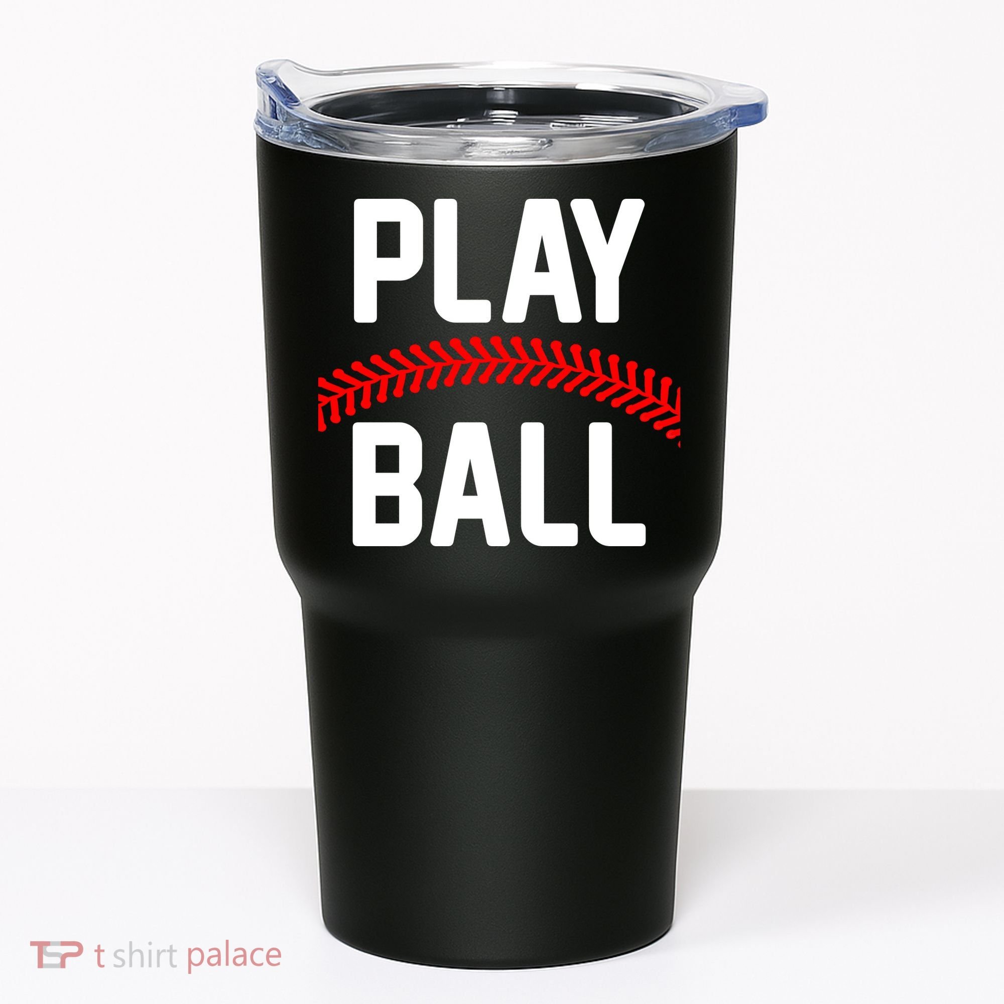 Play Ball Baseball and Softball Players Tumbler