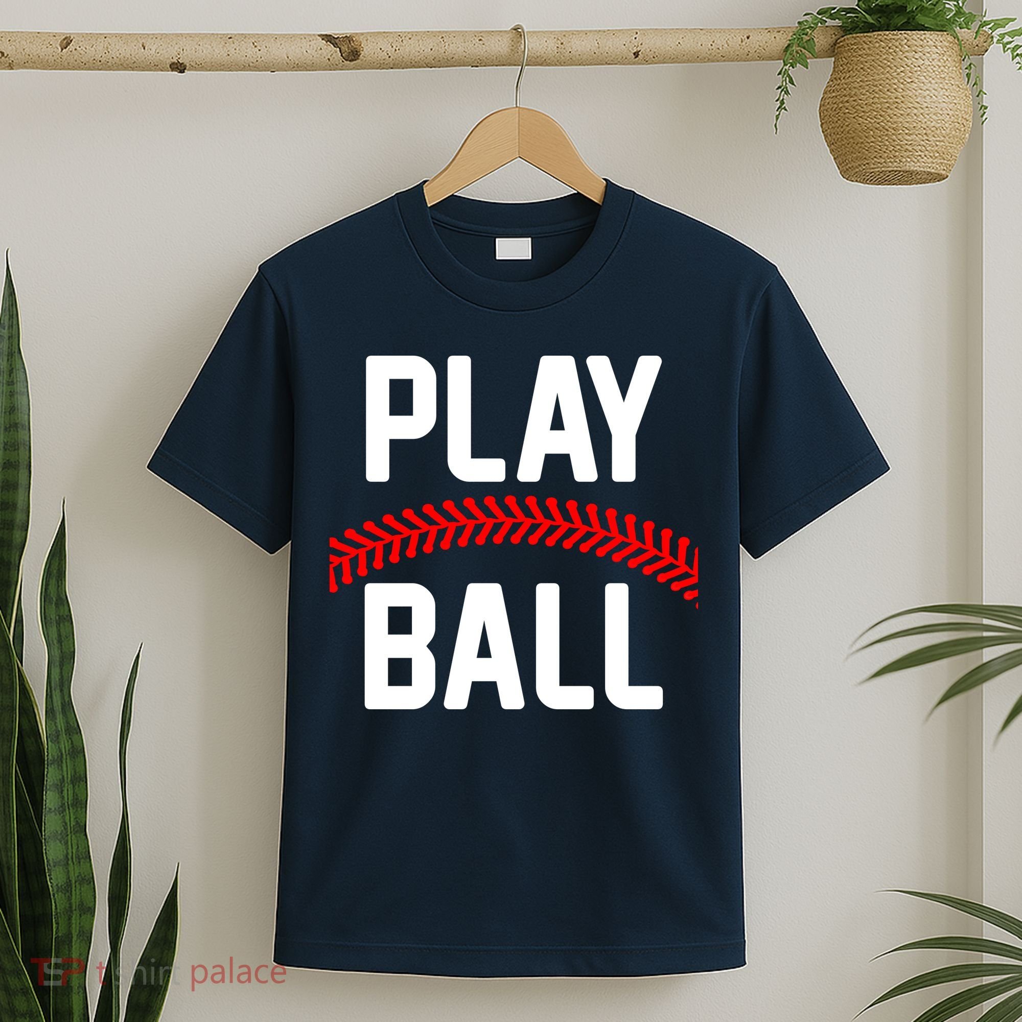 Play Ball Baseball and Softball Players T-Shirt