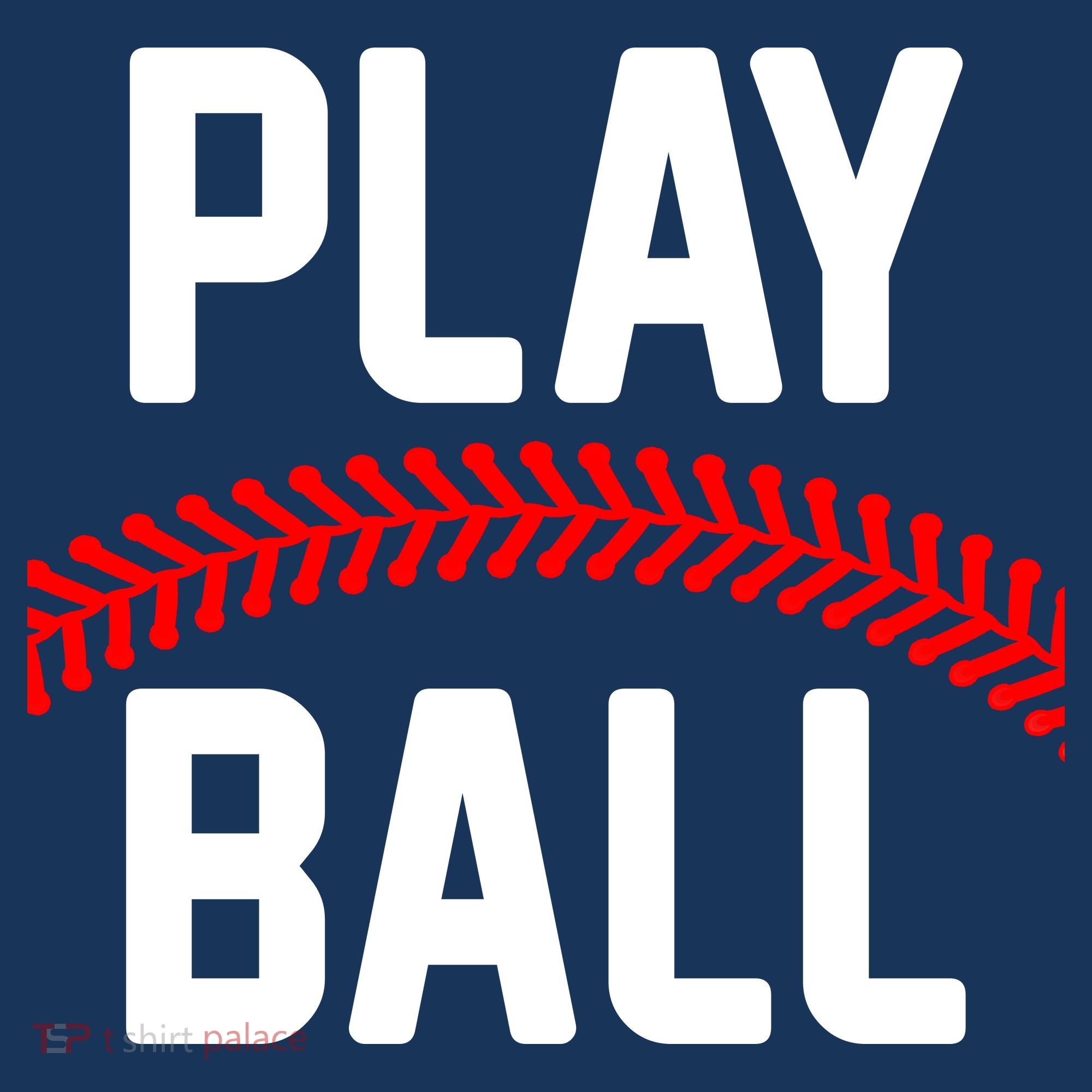 Play Ball Baseball and Softball Players Mousepad