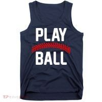 Play Ball Baseball and Softball Players Tank Top thumb 0