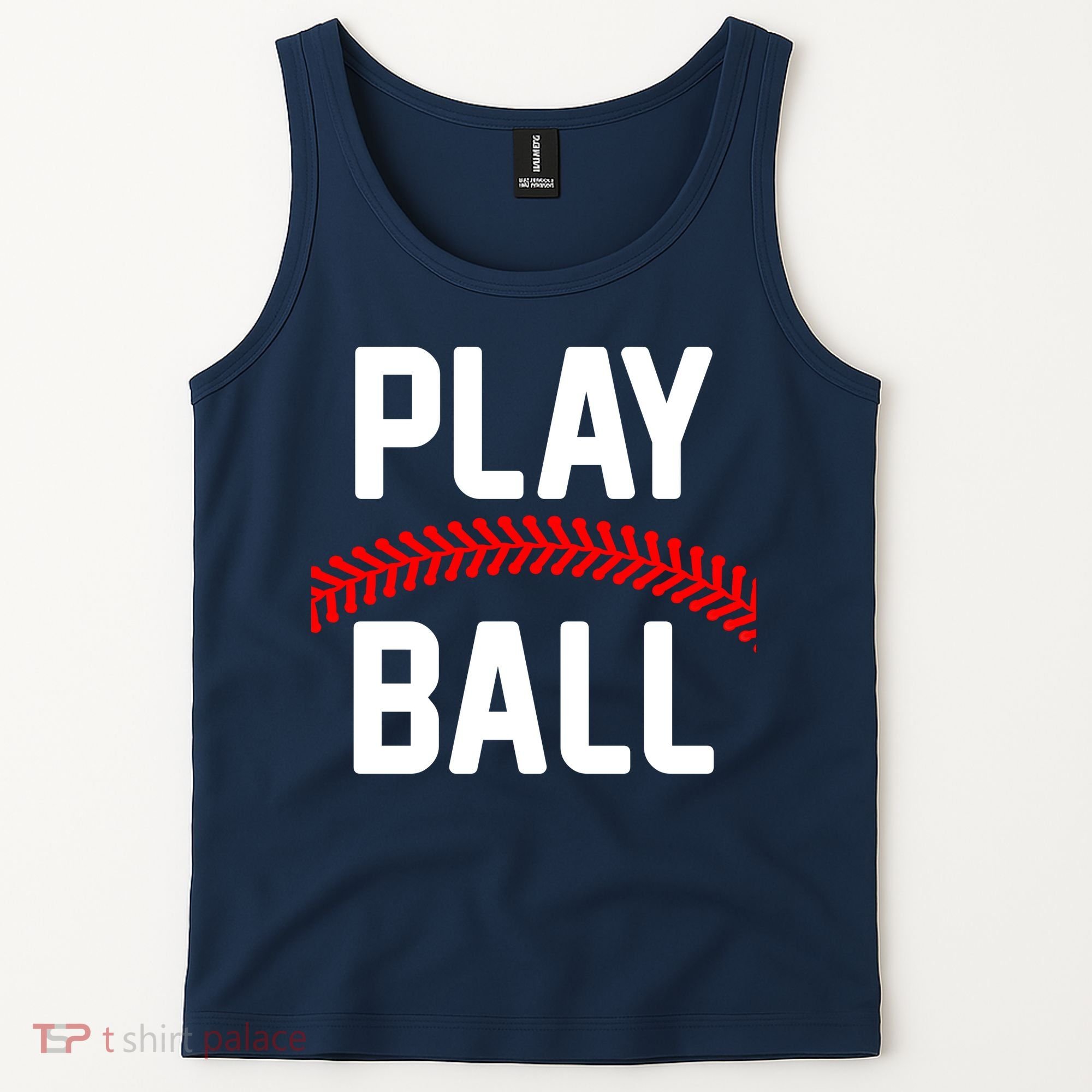 Play Ball Baseball and Softball Players Tank Top
