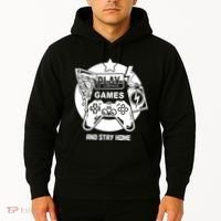 Play Games And Stay Home Hoodie thumb 2