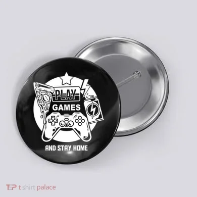 Play Games And Stay Home Button