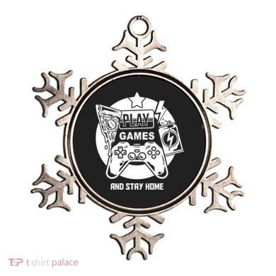 Play Games And Stay Home Ornament