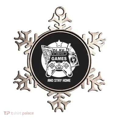 Play Games And Stay Home Ornament