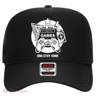 Play Games And Stay Home Hat