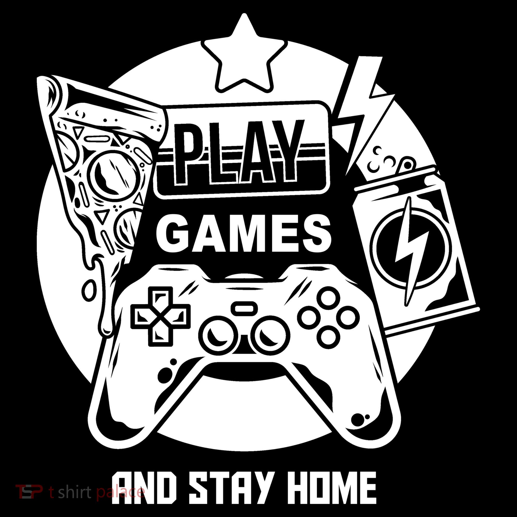 Play Games And Stay Home Tank Top