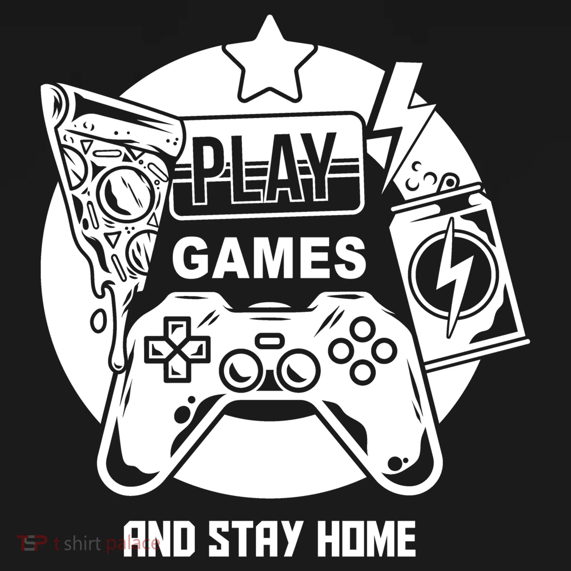 Play Games And Stay Home Women's T-Shirt