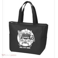 Play Games And Stay Home Tote Bag thumb 3