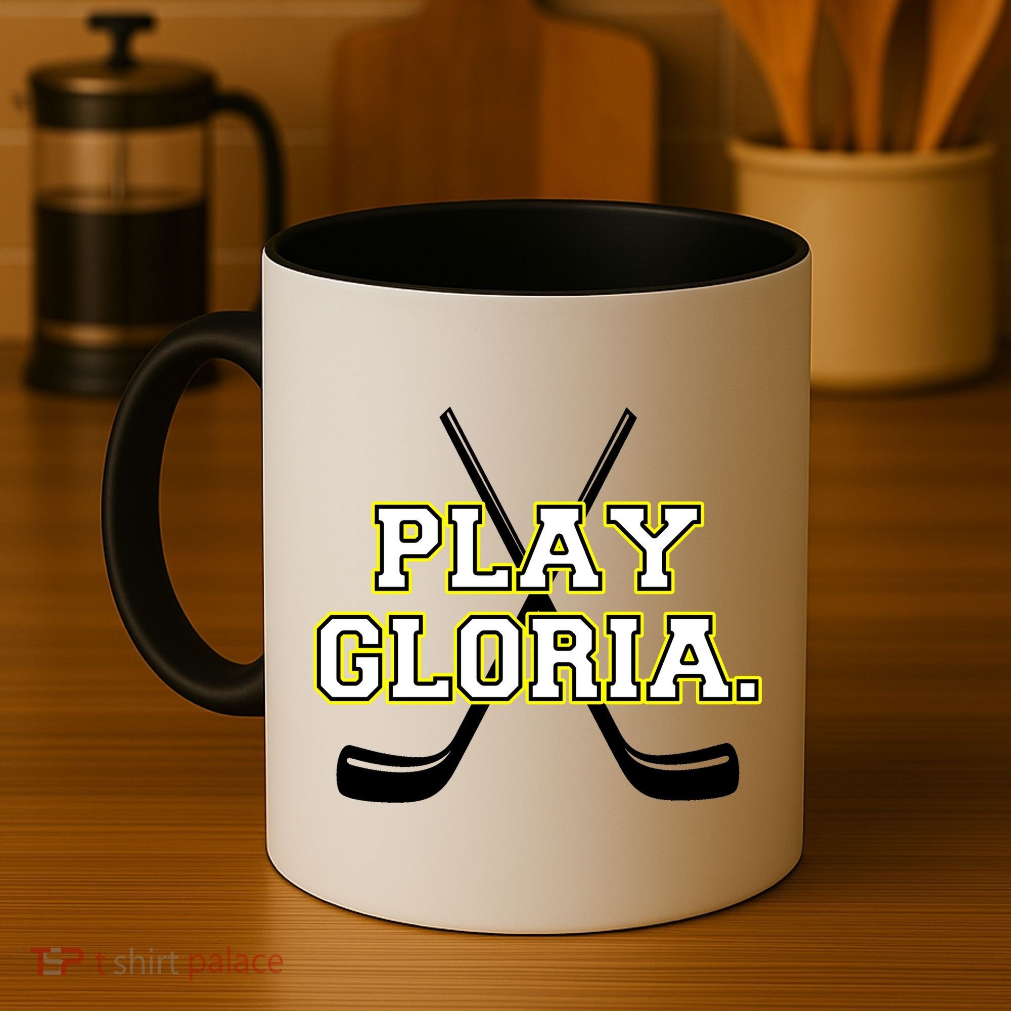 Play Gloria Hockey Coffee Mug