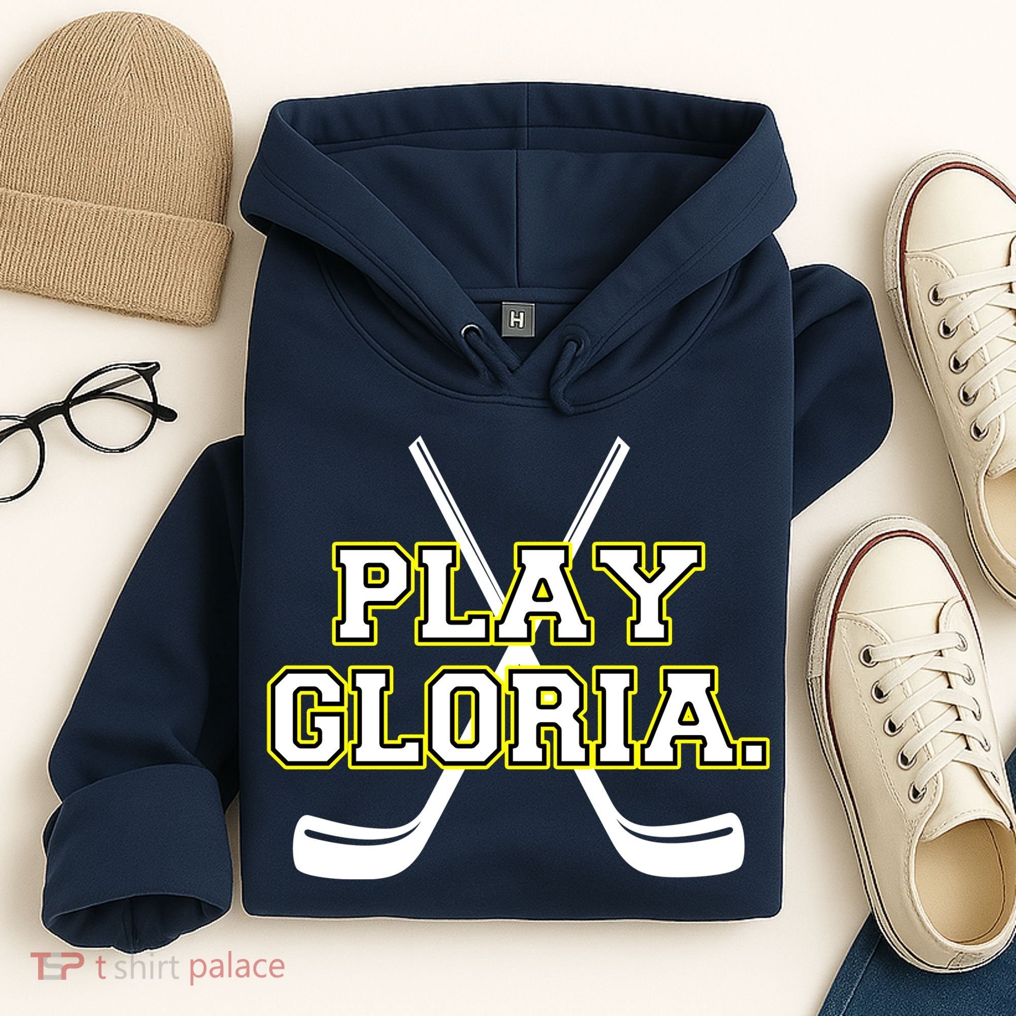Play Gloria Hockey Hoodie