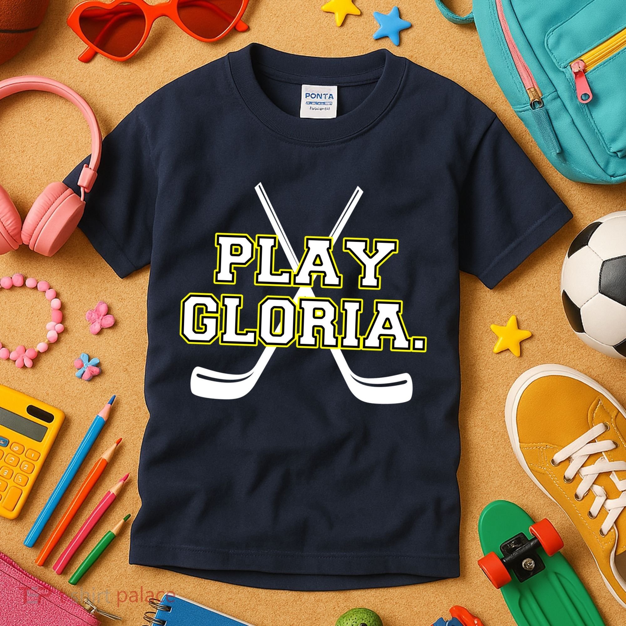 Play Gloria Hockey Kids T-Shirt