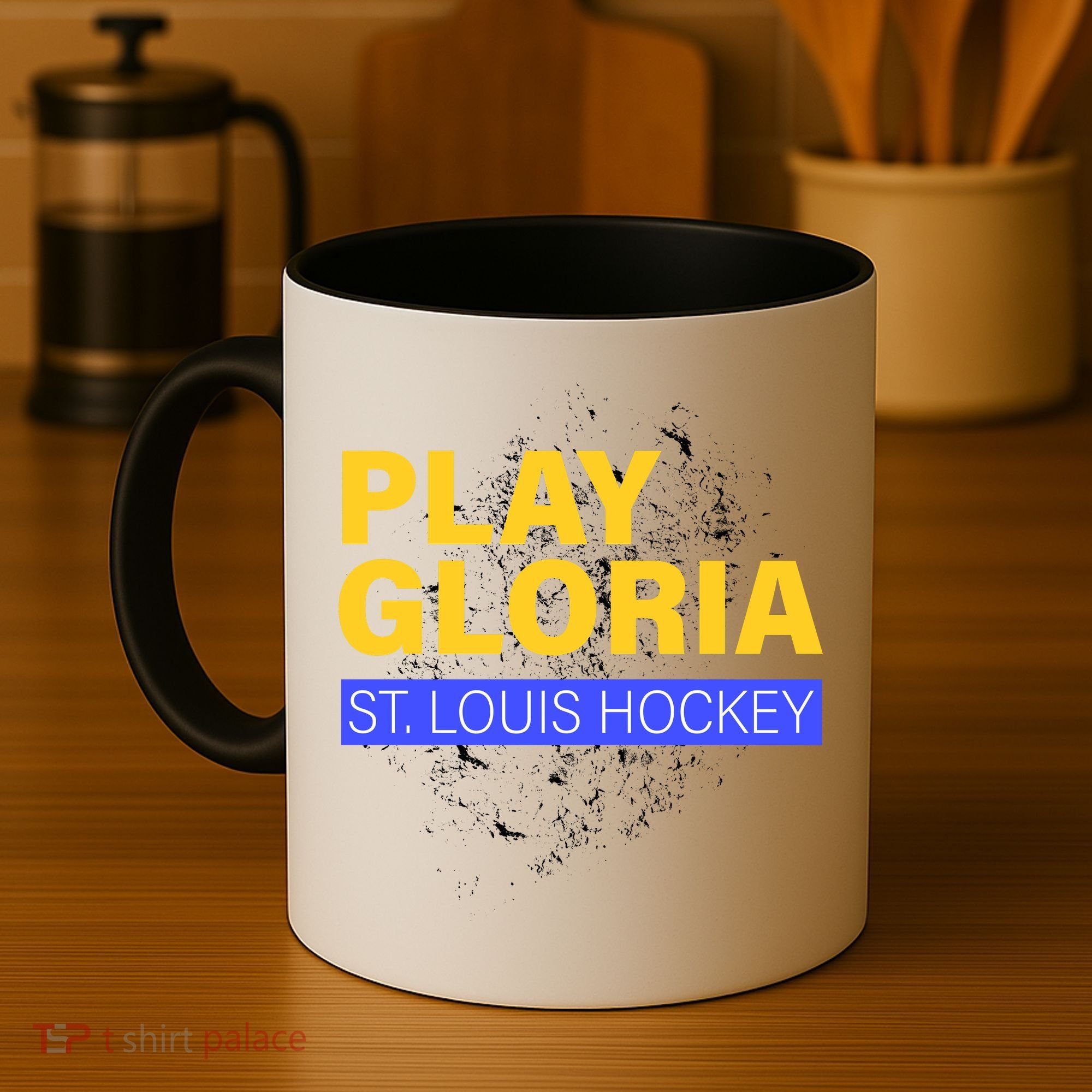 Play Gloria St. Louis Hockey Coffee Mug