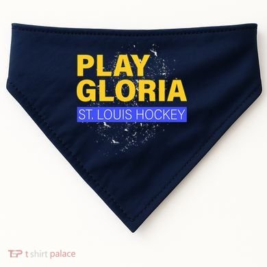 Play Gloria St. Louis Hockey USA-Made Doggie Bandana