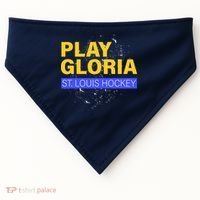 Play Gloria St. Louis Hockey USA-Made Doggie Bandana thumb 0
