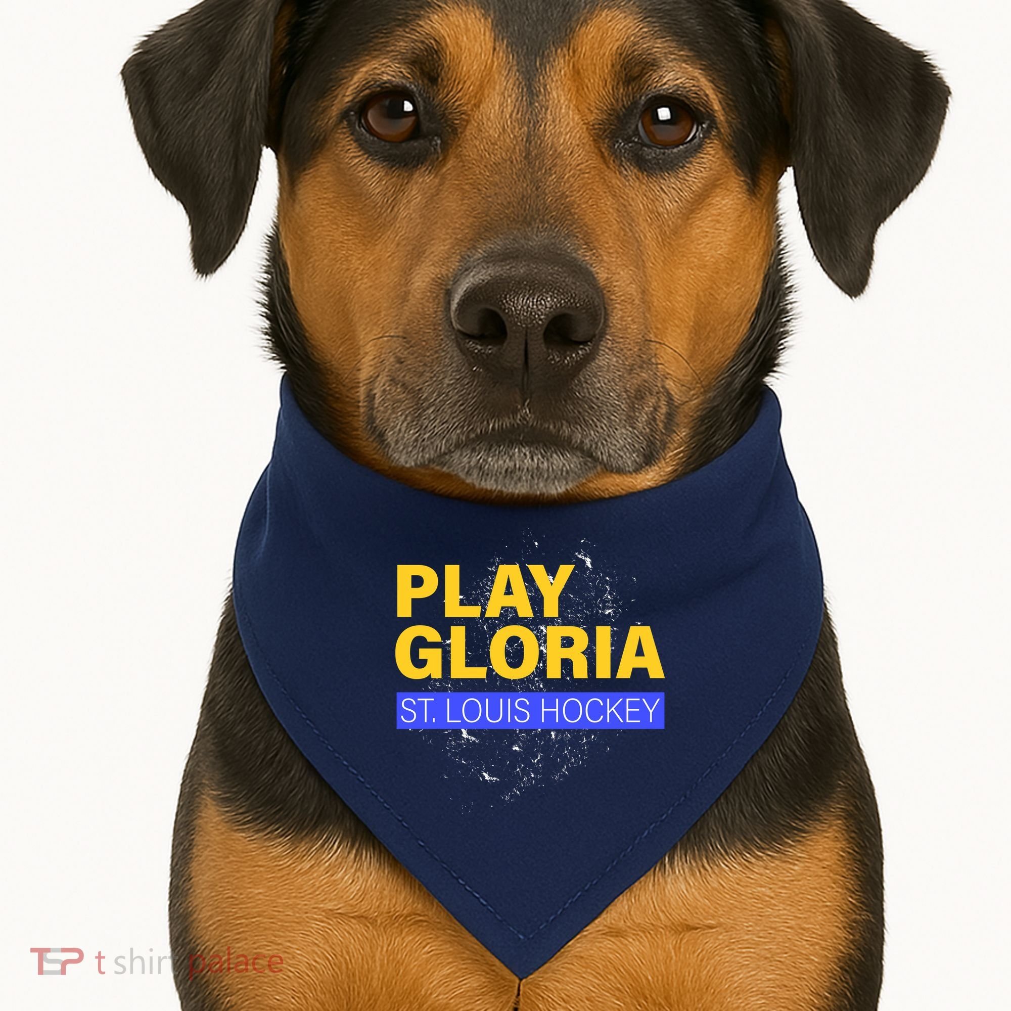 Play Gloria St. Louis Hockey USA-Made Doggie Bandana