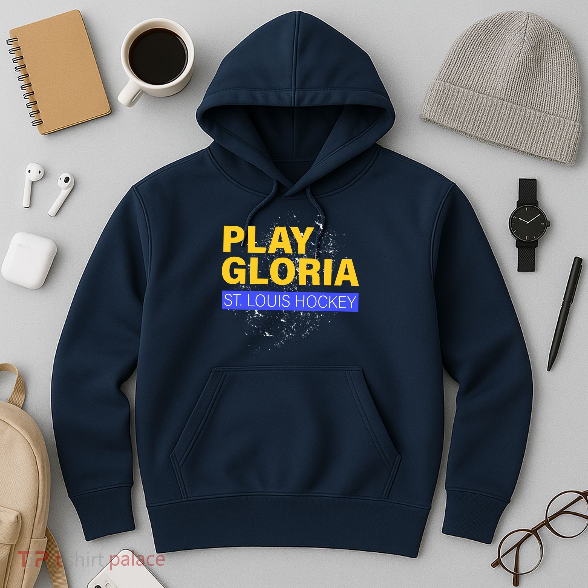 Play Gloria St. Louis Hockey Hoodie