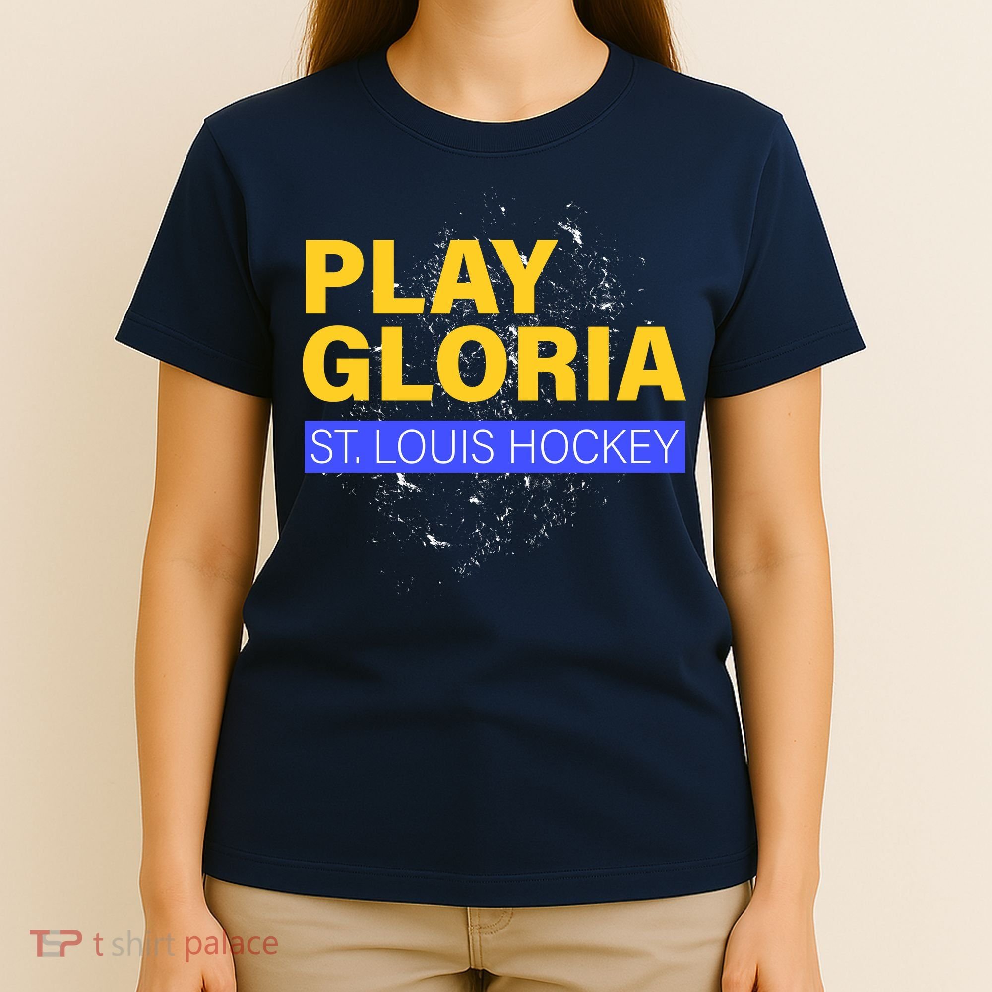 Play Gloria St. Louis Hockey T-Shirt