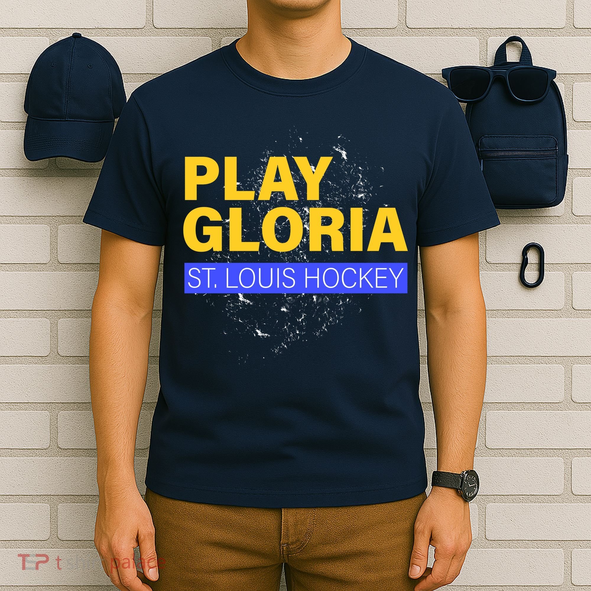 Play Gloria St. Louis Hockey T-Shirt