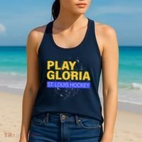 Play Gloria St. Louis Hockey Women's Tank Top thumb 2