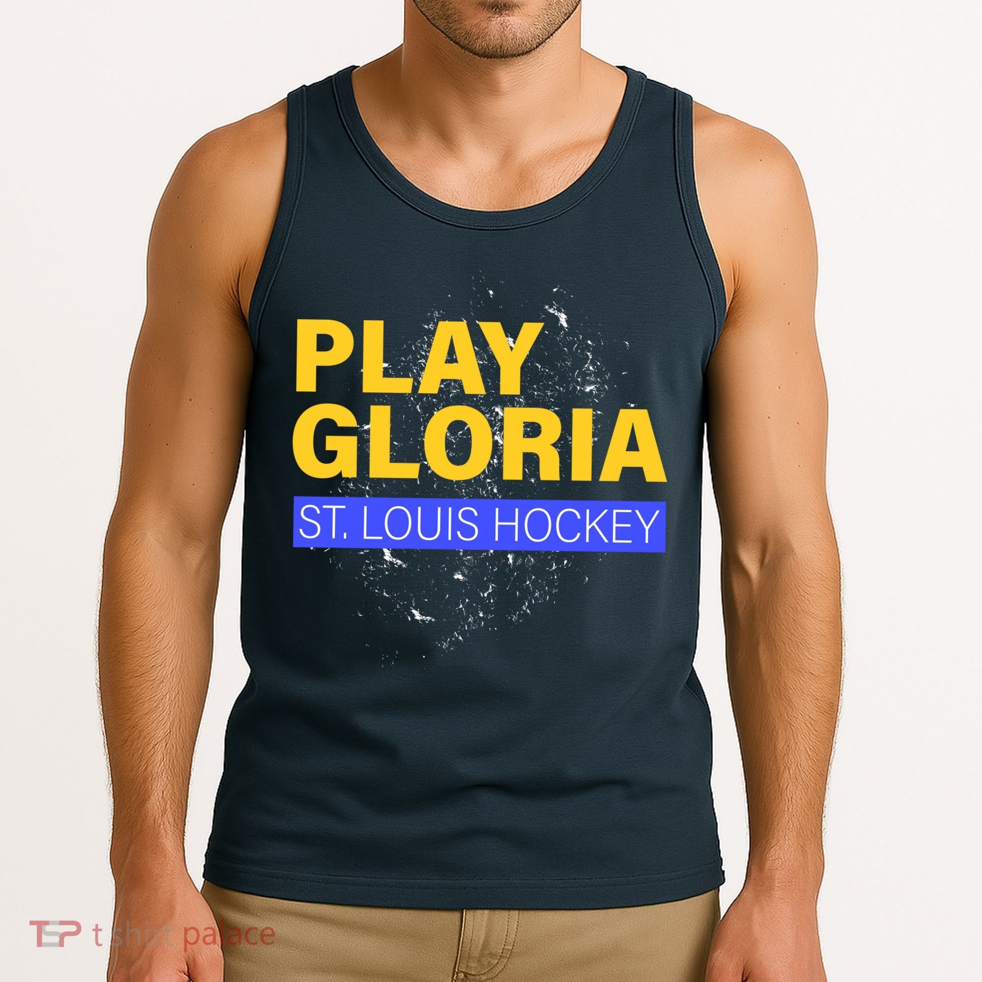 Play Gloria St. Louis Hockey Tank Top