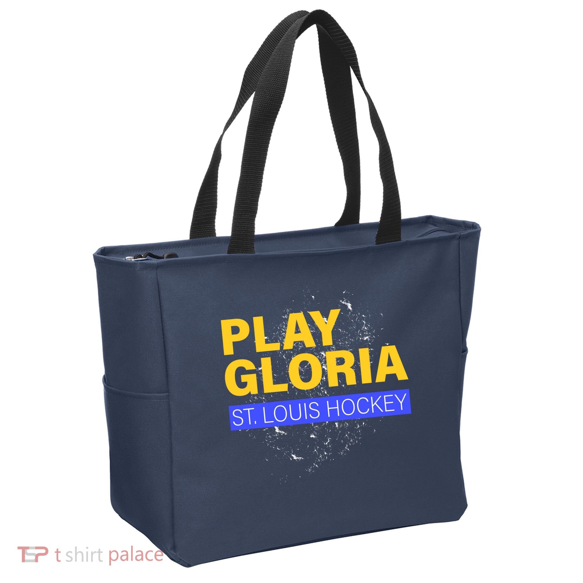 Play Gloria St. Louis Hockey Tote Bag