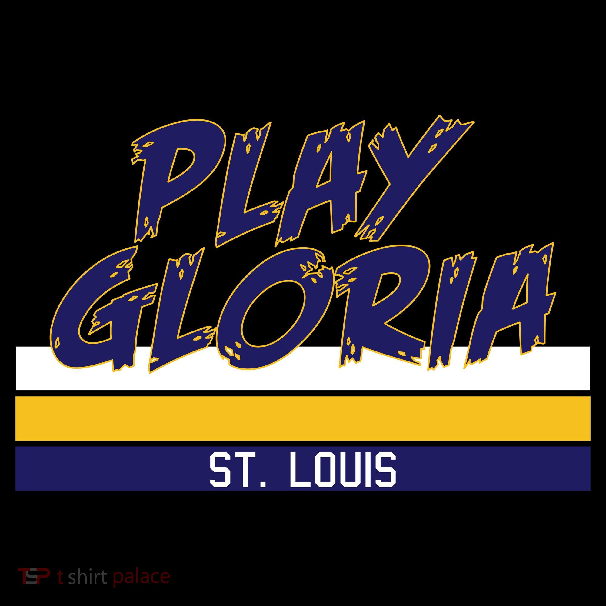 Play Gloria St. Louis Hockey Stripes Coffee Mug