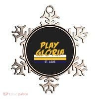 Play Gloria St. Louis Hockey Stripes Ornament thumb 0