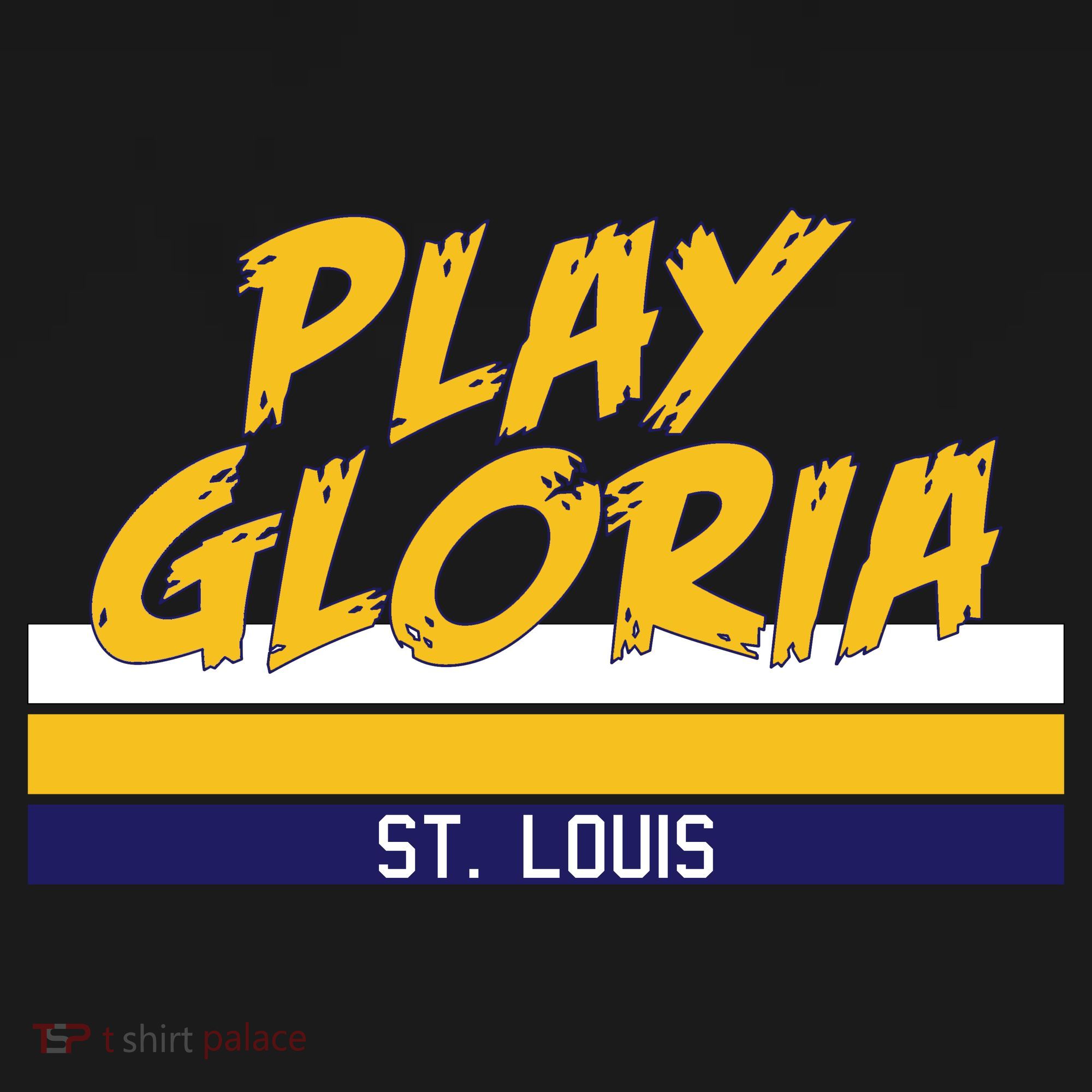 Play Gloria St. Louis Hockey Stripes Ornament