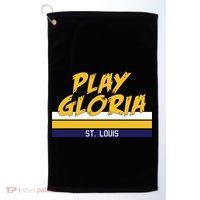 Play Gloria St. Louis Hockey Stripes Golf Towel thumb 0