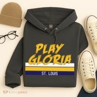 Play Gloria St. Louis Hockey Stripes Hoodie thumb 4