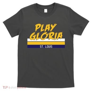 Play Gloria St. Louis Hockey Stripes T-Shirt
