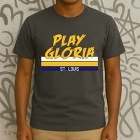 Play Gloria St. Louis Hockey Stripes T-Shirt thumb 3