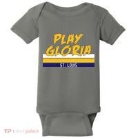 Play Gloria St. Louis Hockey Stripes Baby Bodysuit thumb 0