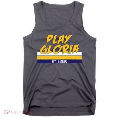 Play Gloria St. Louis Hockey Stripes Tank Top