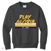 Play Gloria St. Louis Hockey Stripes Kids Sweatshirt thumb 0