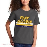Play Gloria St. Louis Hockey Stripes Kids T-Shirt thumb 2