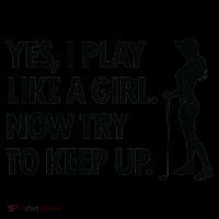 Play Golf Like A Girl Try To Keep Up Coffee Mug thumb 5