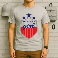 Play Like A Girl T-Shirt thumb 6