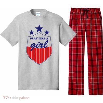 Play Like A Girl Pajama Set