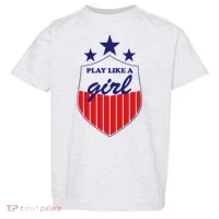 Play Like A Girl Toddler T-Shirt thumb 0