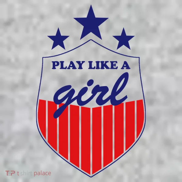 Play Like A Girl Toddler T-Shirt