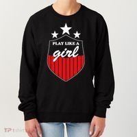Play Like A Girl Women's Sweatshirt thumb 0