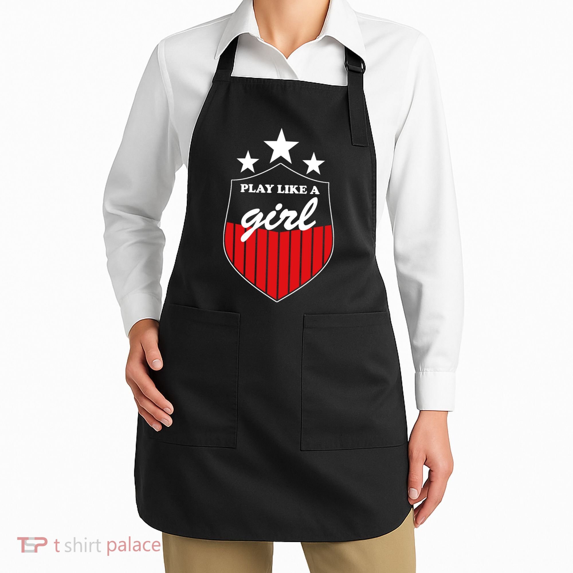 Play Like A Girl Apron