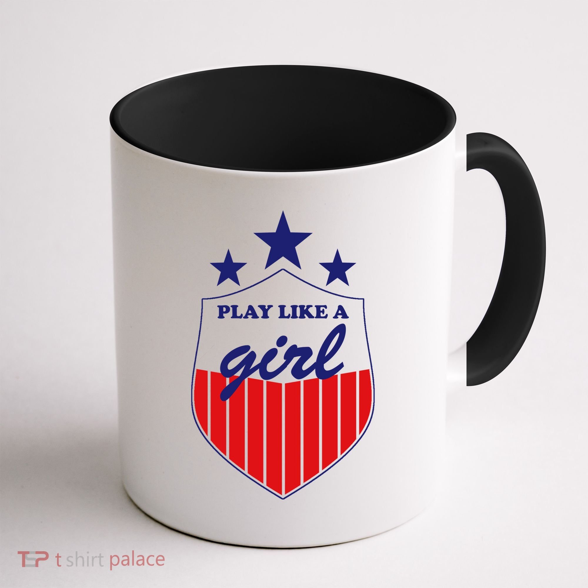 Play Like A Girl Coffee Mug