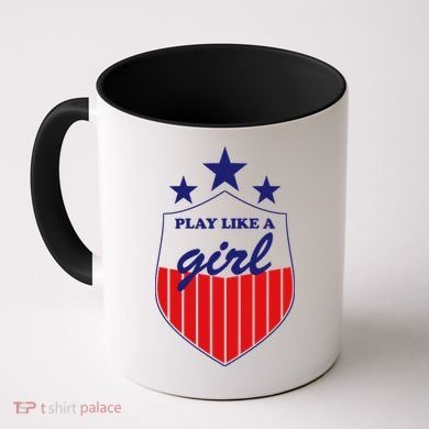 Play Like A Girl Coffee Mug